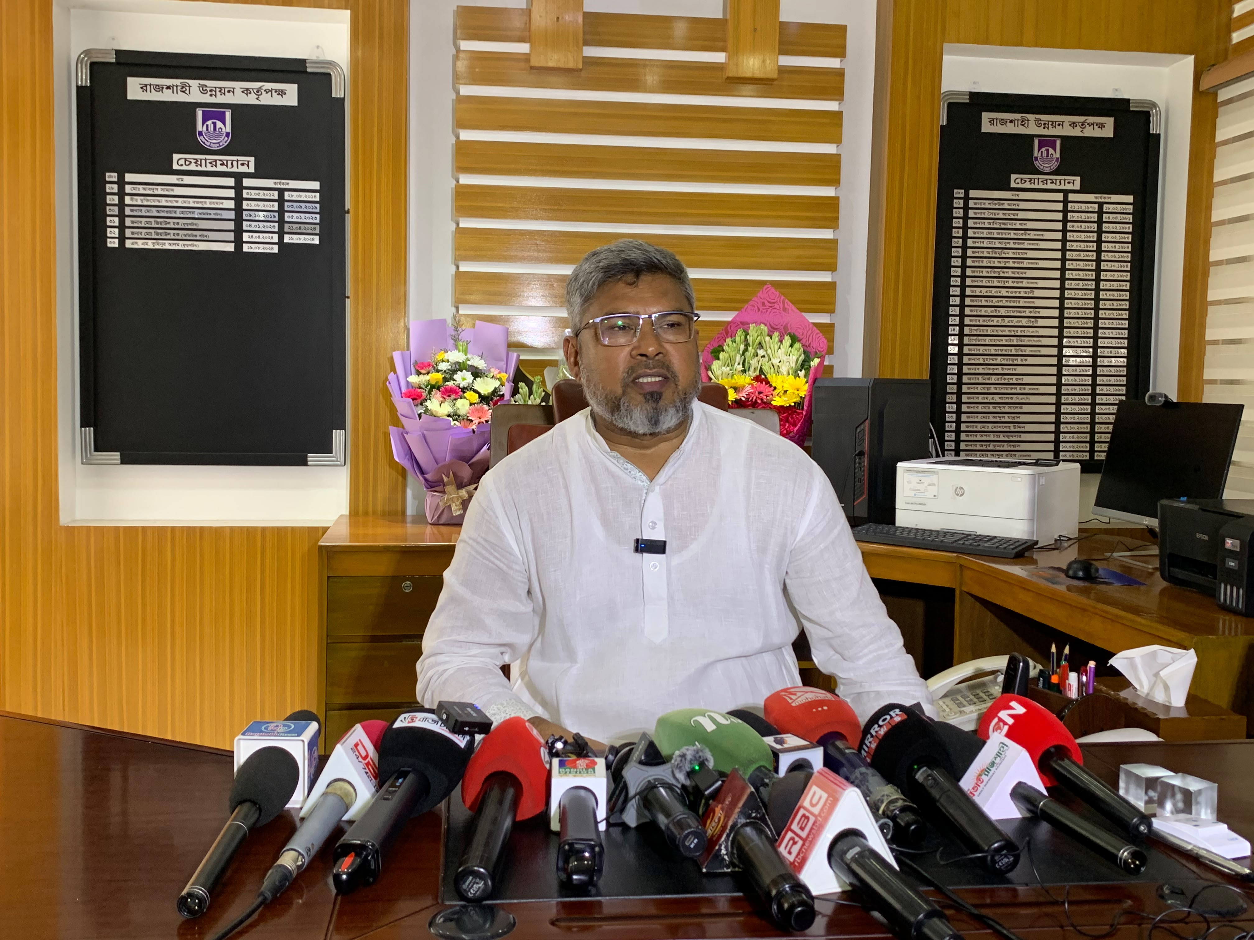 রাজশাহীকে বাসযোগ্য ও দুর্নীতিমুক্ত শহর গড়ার প্রত্যয় আরডিএ’র নবনিযুক্ত চেয়ারম্যানের