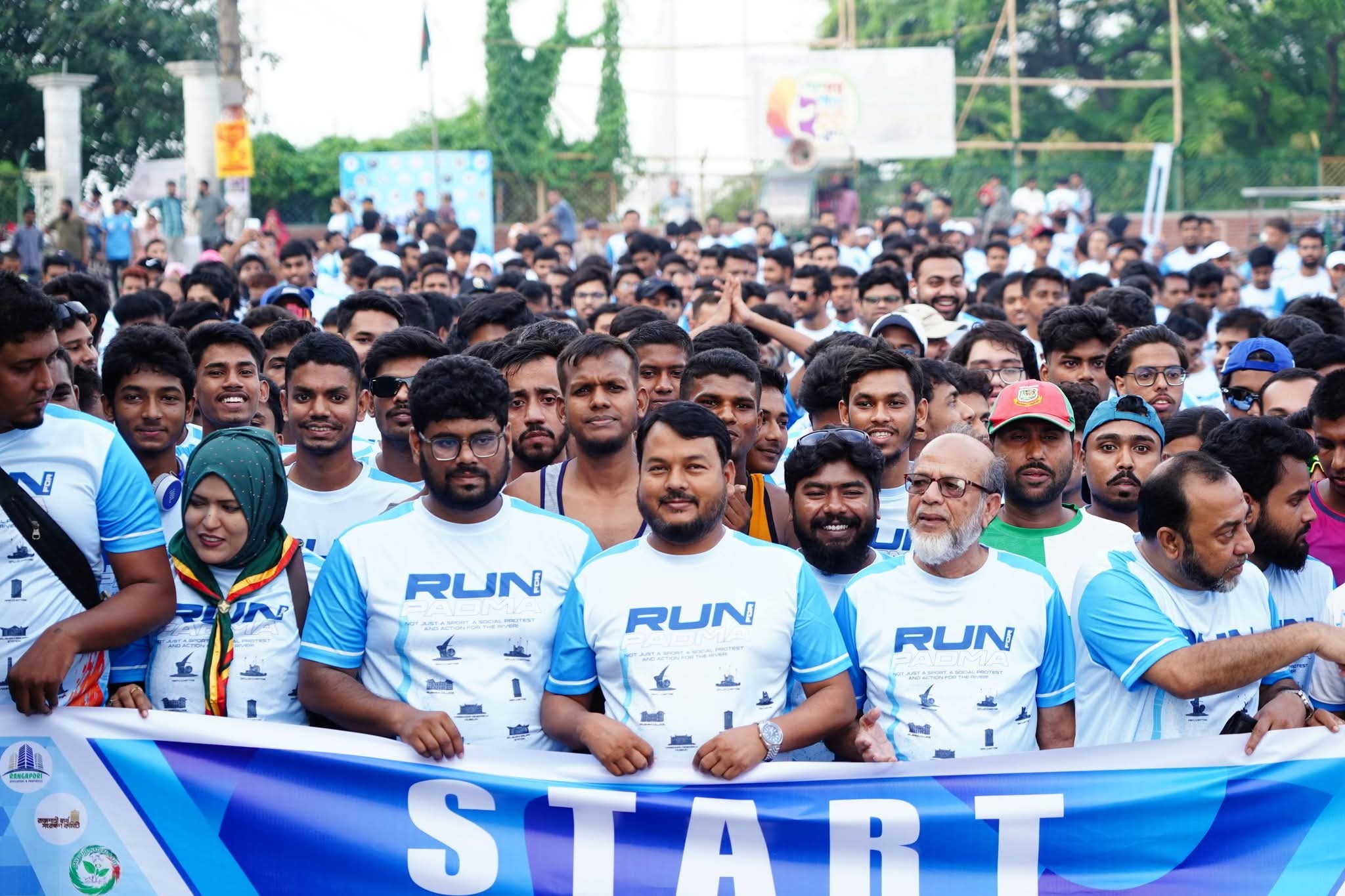 পদ্মা নদী রক্ষায় রাজশাহীতে ‘রান ফর পদ্মা’ মিনি ম্যারাথন অনুষ্ঠিত