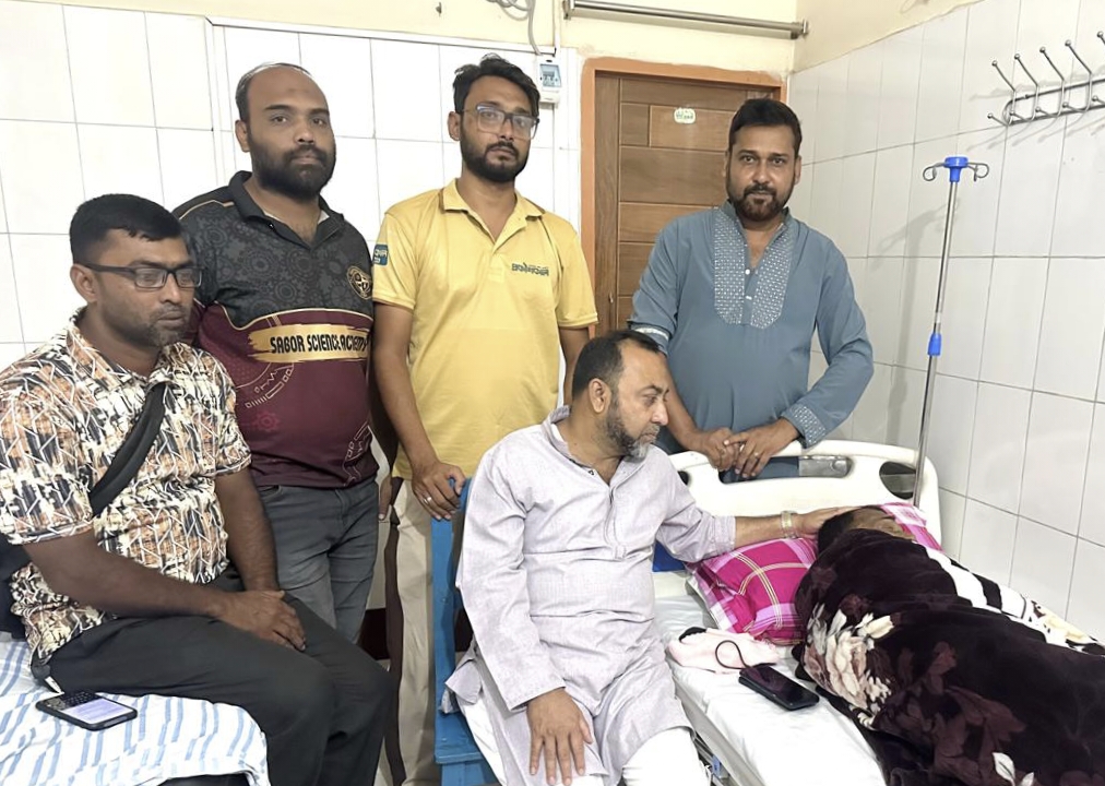 রাজশাহী প্রেসক্লাবের সভাপতি সাইদুর রহমান হাসপাতালে ভর্তি